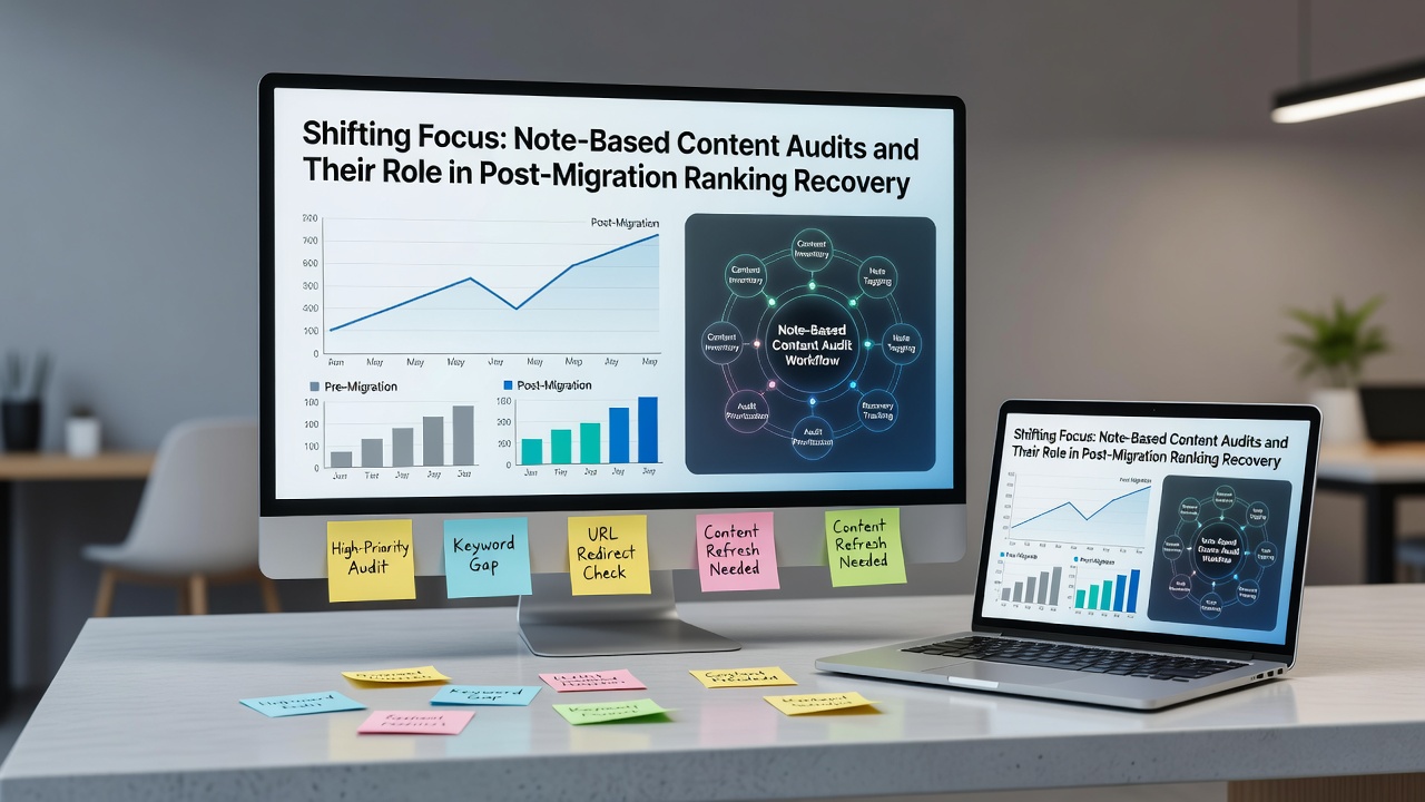 Shifting Focus: Note-Based Content Audits and Their Role in Post-Migration Ranking Recovery